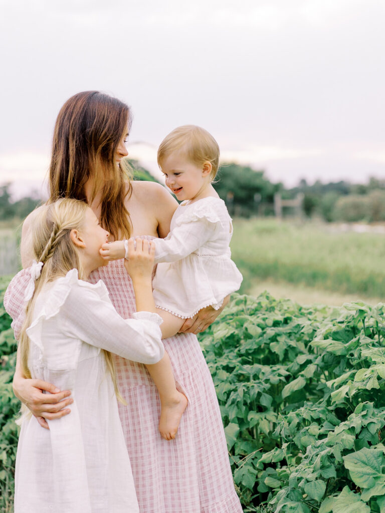 garden family photoshoot 
